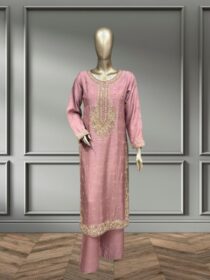 Quzey Chiffon - Pink