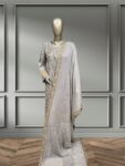 Quzey Chiffon – Mouse Grey