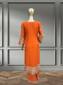 Quzey Chiffon - Orange