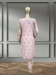 Quzey Chiffon – Peachy Pink
