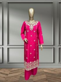 Quzey Chiffon - Fuchsia