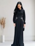 Quzey Modest Dress – Black