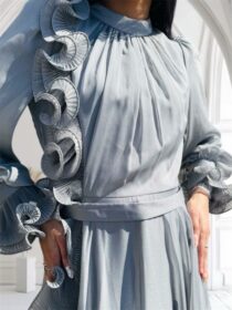 Quzey Modest Formal - Grey