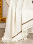 Junaid Jamshed Shawl – Off White