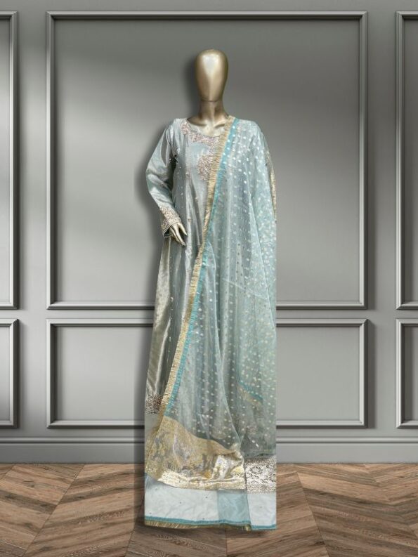 Quzey - Zc 2592 Pastel Blue