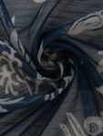 Sapphire – Blue Printed Lawn Shirt