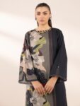 Sapphire – Black Printed Lawn Shirt