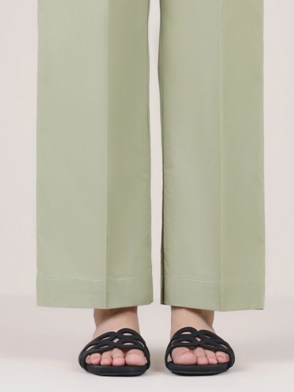 Sapphire - Light Green Printed Lawn Shirt