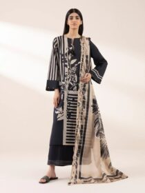 Sapphire - Obsidian Printed Lawn Shirt
