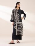 Sapphire – Obsidian Printed Lawn Shirt