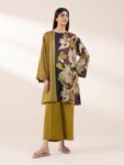 Sapphire – Mustard Printed Lawn Shirt
