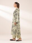 Sapphire – Light Green Printed Lawn Shirt