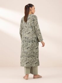 Sapphire - Green Printed Lawn Shirt