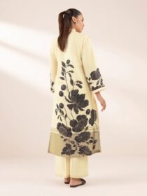 Sapphire - Off-White Printed Lawn Shirt