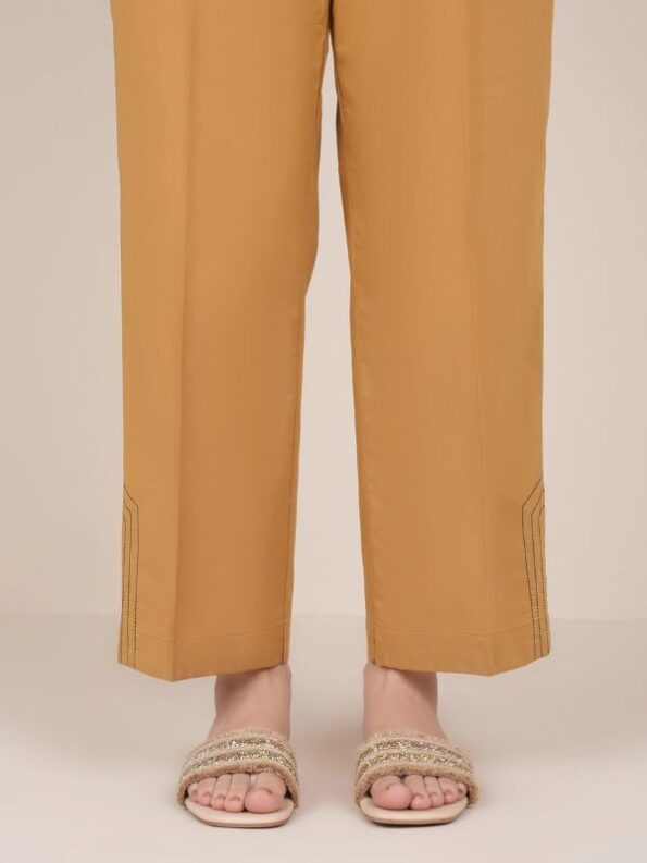 Sapphire - Mustard Embroidered Lawn Shirt