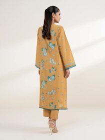 Sapphire - Mustard Embroidered Lawn Shirt