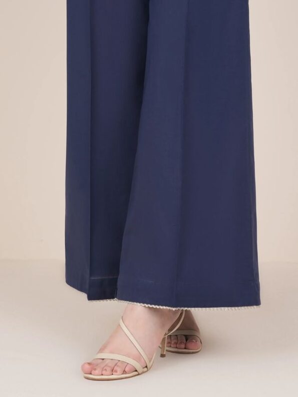 Sapphire - Blue Embroidered Lawn Shirt