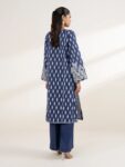 Sapphire – Blue Embroidered Lawn Shirt