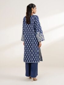 Sapphire - Blue Embroidered Lawn Shirt