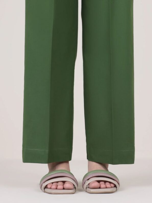 Sapphire - Green Embroidered Lawn Shirt