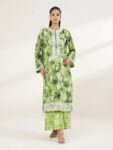 Sapphire – Light Green Embroidered Lawn Shirt