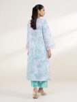 Sapphire – Purple Embroidered Lawn Shirt