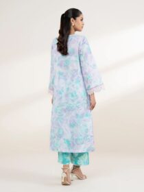 Sapphire - Purple Embroidered Lawn Shirt
