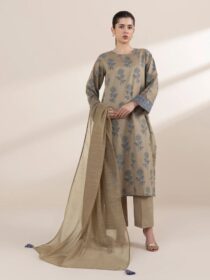 Sapphire - Beige Jacquard Shirt