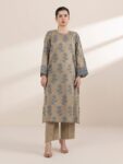 Sapphire – Beige Jacquard Shirt