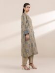Sapphire – Beige Jacquard Shirt