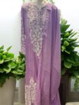 Quzey Chiffon Dress - Mauve